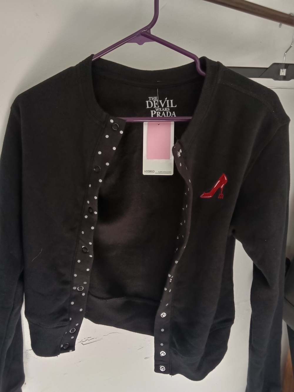 Black Women’s Snap-Front Jacket